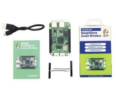 Product image for SEEEDSTUDIO BEAGLEBONE GREEN WIRELESS