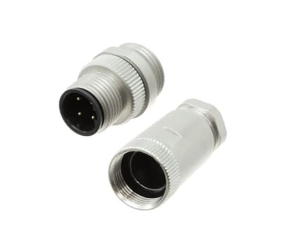 Product image for M12 5 PIN MALE SOLDER CUP CABLE MOUNT