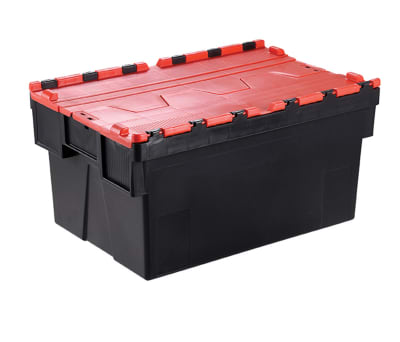 Product image for 77LTR.ATTACHED LID CONTAINER 600x400x400