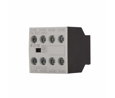 Product image for AUXILIARY SWITCH MODULE, 3 NO + 1 NC,SCR