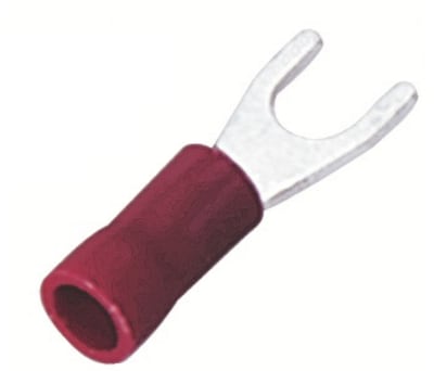 Product image for VINYL-INSULATED SPADE TERMINALS 22-16 A.