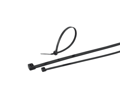 Product image for Polypropylene Cable Tie, PP Black color,