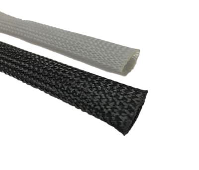 Product image for Black Expandable Braided Sleeving 5-12mm