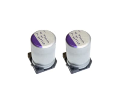 Product image for CAPACITOR POLYMER ALUMINIUM OS-CON SMD 1