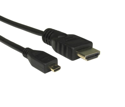 Product image for 1.5mtr HDMI M - Micro HDMI M HS+E Cable