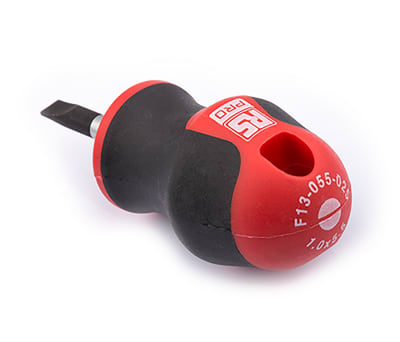 Product image for Stubby Slotted Screwdriver- 5.5 x 25 mm