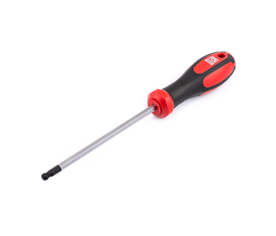 Product image for Ball End Hexagon Screwdriver- 3.0 x 100