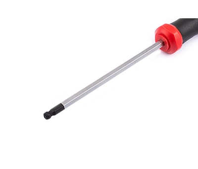 Product image for Ball End Hexagon Screwdriver- 3.0 x 100