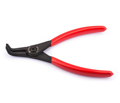 Product image for EXTERNAL CIRCLIP PLIERS/BENT-WITH SPRING