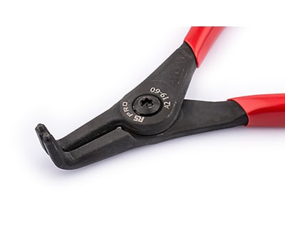 Product image for EXTERNAL CIRCLIP PLIERS/BENT-WITH SPRING