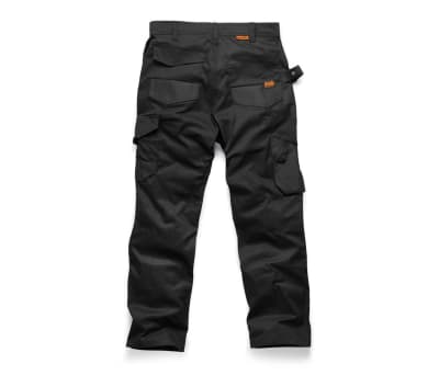 Product image for SCRUFFS TRADE FLEX TROUSER BLACK 34S