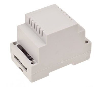 Product image for Lightgray, DIN rail, Number of Modules: