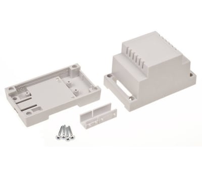 Product image for Lightgray, DIN rail, Number of Modules: