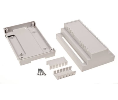 Product image for Lightgray, DIN rail, Number of Modules: