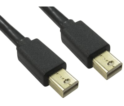 Product image for 0.5MTR MINI DISPLAY PORT M-M CABLE - BLA