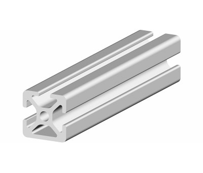 Product image for profile 5 20x20, silver, slot 5, 3 groov