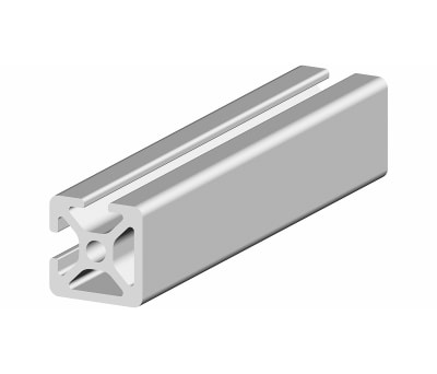 Product image for profile 5 20x20, silver, slot 5, 2 groov