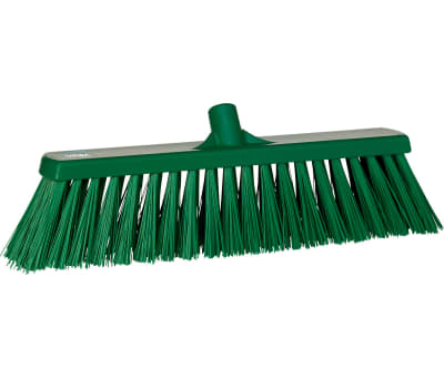 Product image for BROOM, 530 MM, VERY HARD, GREEN