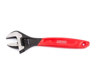 Product image for ADJUSTABLE WRENCH/PHOSPHATED-PVC GRIP-15