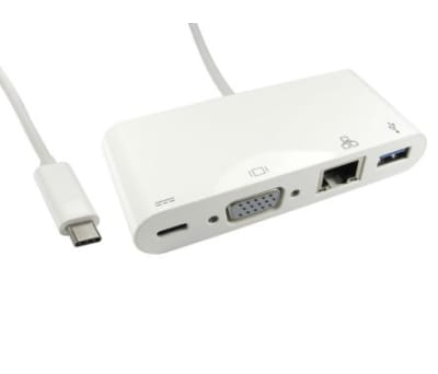 Product image for RS PRO USB C to VGA Adapter, USB 3.1