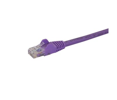 Product image for 10M PURPLE CAT 5E CABLE (SNAGLESS)