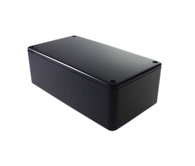 Product image for ABS MOULDED BOX, 150X80X50MM, BLACK