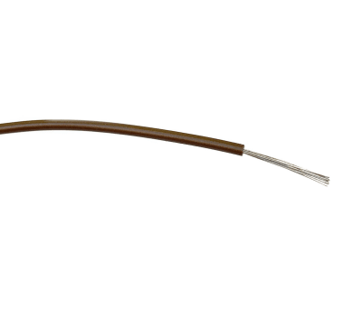 Product image for RS PRO Brown, 0.5 mm² Equipment Wire, 100m