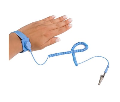 Product image for ESD ANTI STATIC WRIST STRAP BAND WITH GR