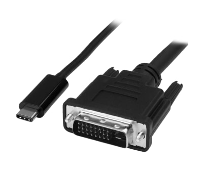 Product image for USB-C to DVI (M/M) Cable - 1m/3ft