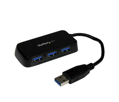 Product image for 4 Port SuperSpeed Mini USB 3.0 Hub