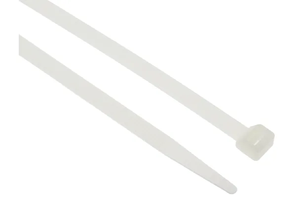 Product image for CABLE TIE,380X7.6MM WHITE