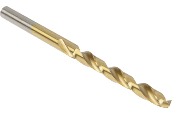 Product image for TIN COATED HSS DRILL,5.0MM DIA