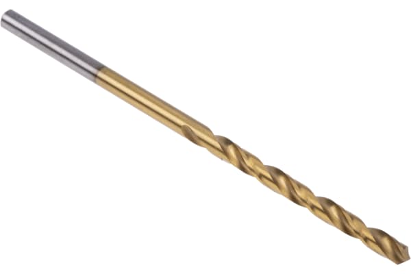 Product image for TIN COATED HSS DRILL,2.5MM DIA