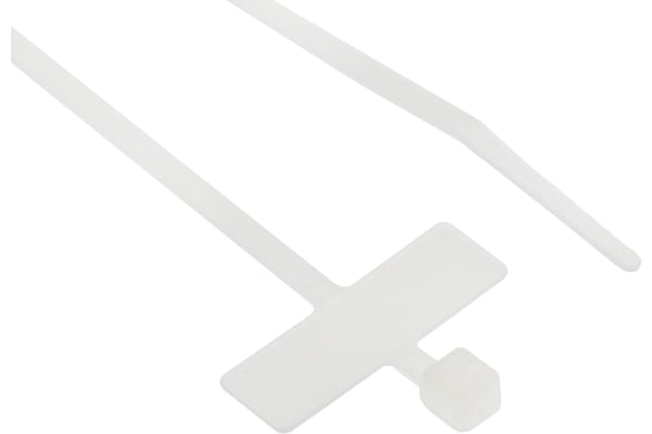 Product image for NYLON IDENTIFICATION CABLE TIE,100X2.5MM