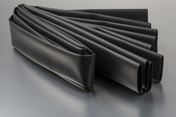 Product image for BLACK STD HEATSHRINK SLEEVE,38.0MM BORE