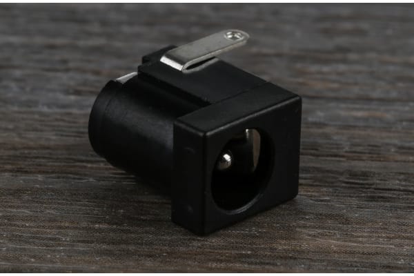 Product image for PCB MOUNT DC POWER SOCKET 2.1MM 1A 12V