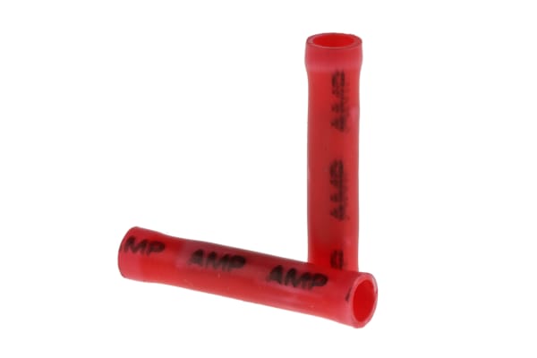 Product image for BUTT SPLICE,PLASTI-GRIP,RED, 3.56MM DIA.