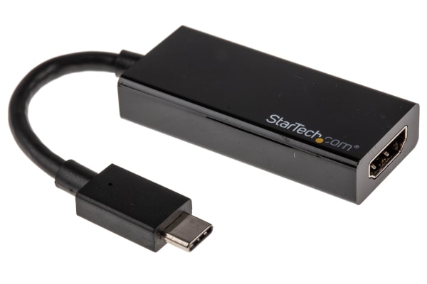 Product image for STARTECH USB TYPE C TO HDMI BLACK