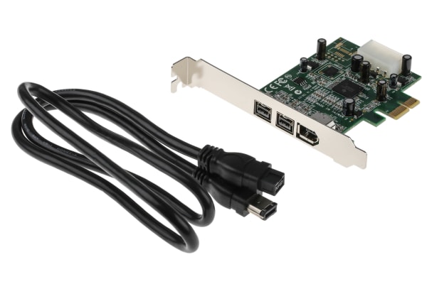 Product image for 3 PORT PCI-E 1394B FIREWIRE 800 CARD