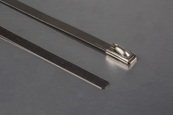 Product image for STAINLESS STEEL CABLE TIE,200X4.6MM