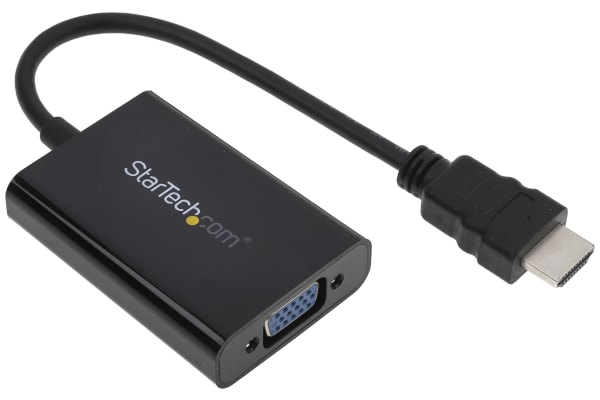 Product image for HDMI TO VGA ADAPTER - WITH AUDIO - 1080P