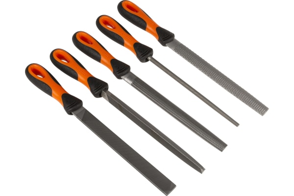 Product image for 5 PIECE BAHCO ERGO HANDLE FILE SET,8IN L