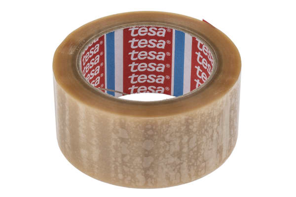 Product image for CLEAR HEAVY DUTY PVC TAPE,66M L X 50MM W