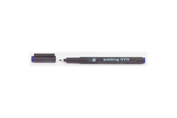 Product image for BLUE FINE LINE TIP PERMANENT MARKER PEN