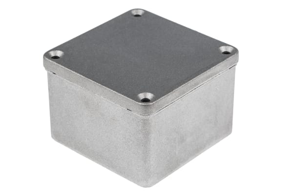 Product image for DIECAST ALUM ENCLOSURE, 87X87X61MM