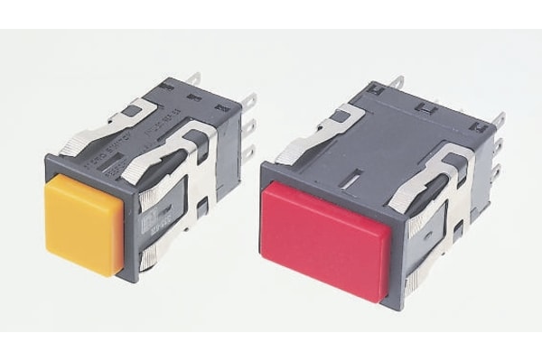 Product image for RED RECTANGULAR LENS FOR INDICATOR