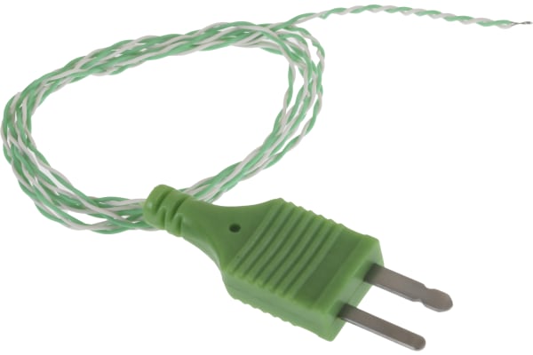 Product image for K PTFE MOULDED MIN PLUG THERMOCOUPLE,1M