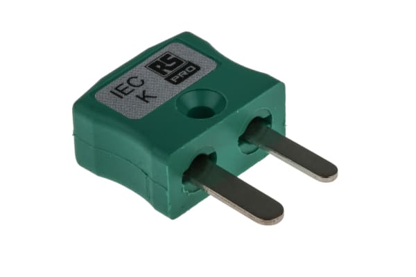 Product image for RS PRO IEC Thermocouple Connector for use with Type K Thermocouple Type K, Miniature