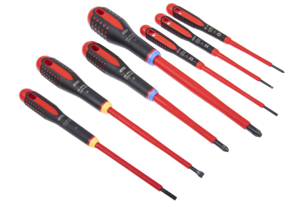 Product image for 7PCS ERGO(TM) INSULATED SCREWDRIVER SET