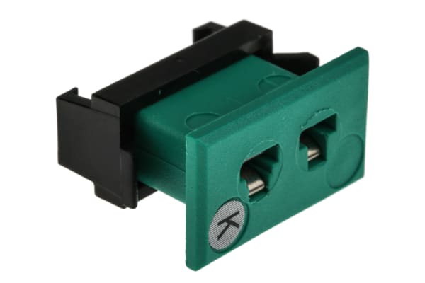 Product image for TYPE K GREEN MINIATURE PANEL SOCKET